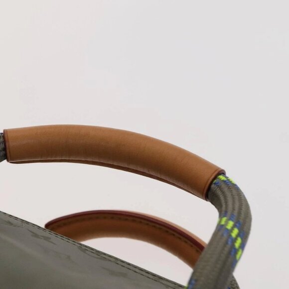 LOUIS VUITTON Titanium Keepall Bandouliere 50 Bag Silver M43886 LV Auth 108706A - Picture 8 of 16